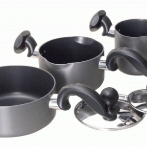 Cookware for anyone cooking with weak wrists
http://www.doctorcookware.com/CookwareForWeakWrists.html