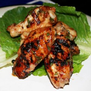 Asian Lime Wings with Habaneros
