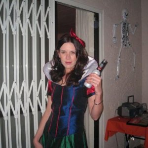 Me on my 25th, Snowhite gone wrong lol!