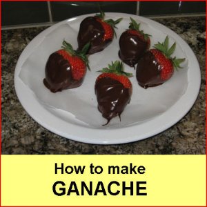 How to Make Ganache | Strawberries coated in Ganache


1 1/2 cups 60% bittersweet (or semisweet) chocolate, chopped
1 cup heavy (whipping) cream

Plac