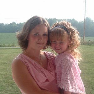 Here is a pic of my daughter and I this past Summer! She will be 4 in March! Isn't she the cutest?