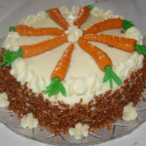My first original carrot cake