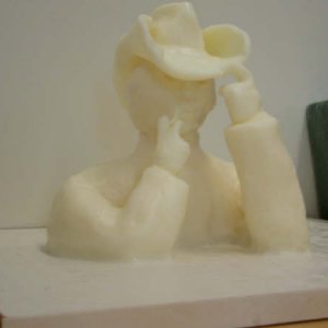 sculpture I carved for my year 2 cook apprentice course