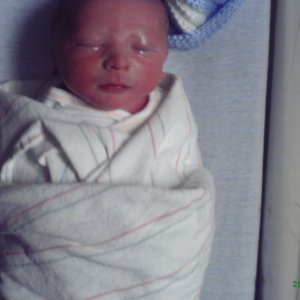 My new grandson, born on January 3, 2009