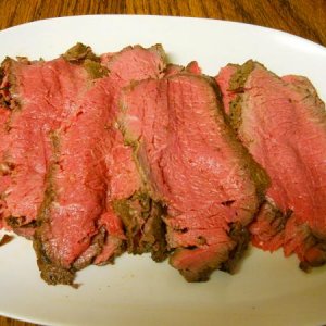 Grilled marinated London Broil