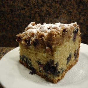 Fresh Blueberry Crumb Cake