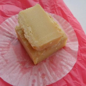 From the KCC Farmer's Market, locally made Butter Mochi