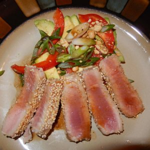Sesame Crusted Yellow Fin Tuna