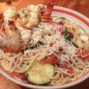 Spaghetti with Shrimp