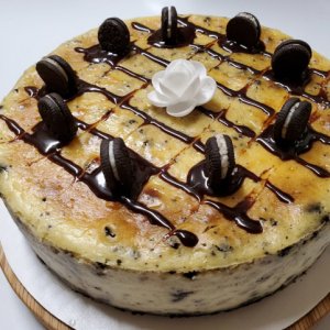 Oreo cheesecake....