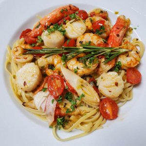 seafood scampi