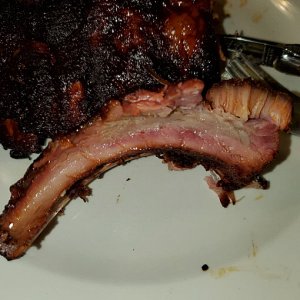 Pellet grill ribs