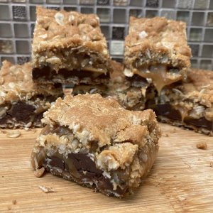 My Mother found this recipe and requested it ... Carmelitas, really good!