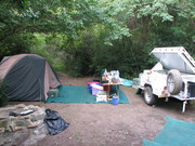 Camping site @ Tsitsikamma Nature Reserve