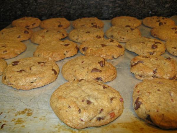 Chocolate Chip Cookies w/bacon