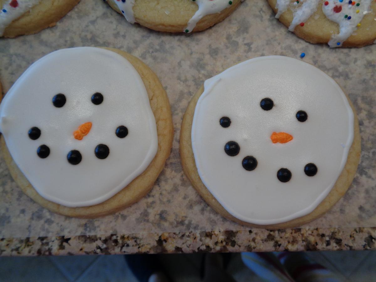 Christmas Cookies, Iced Sugar Cookies