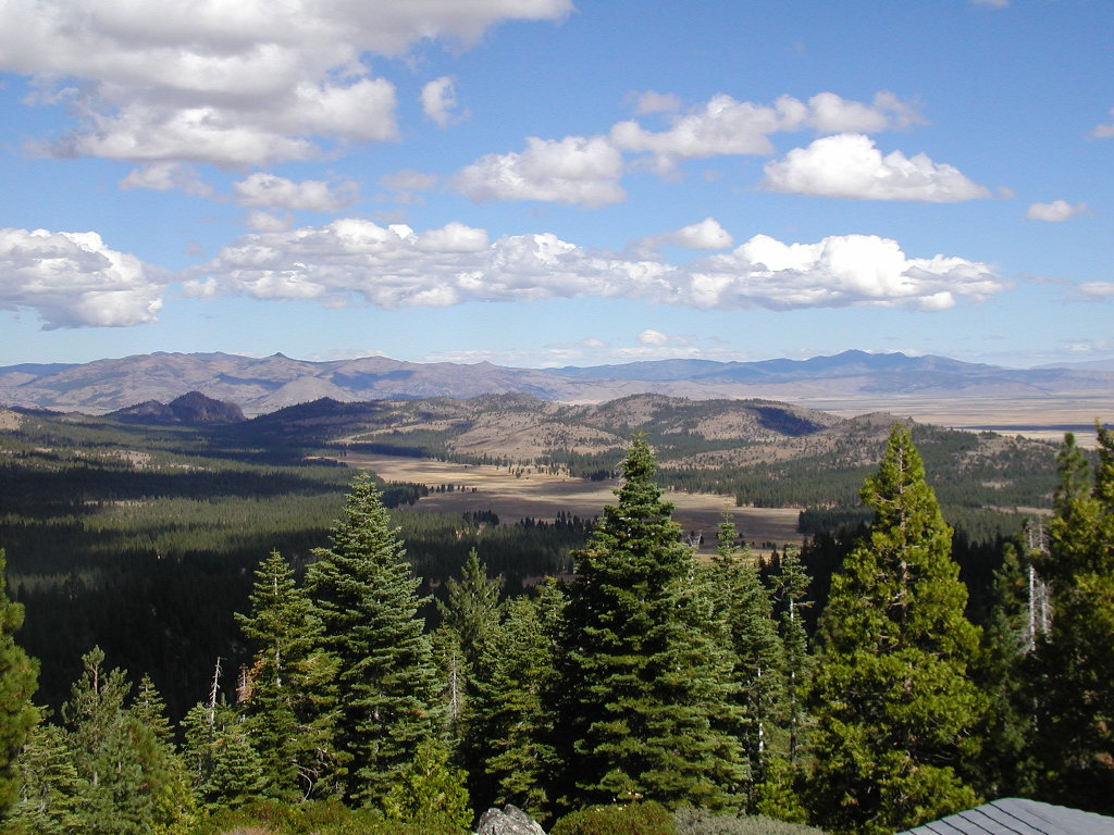 I live in the Sierra Valley, CA in the Sierra Nevadas.  It is the big valley on the right in the picture.
