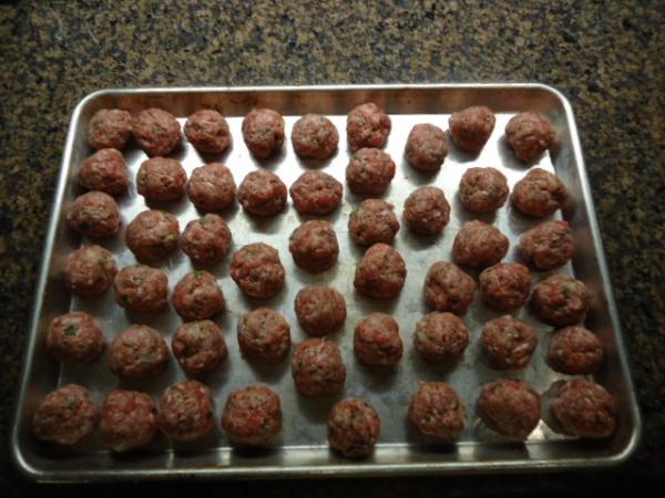 If you're gonna make Meatballs, GO FOR IT!