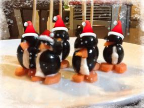 Little penguins waiting to be eaten