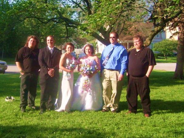 my family at my sisters wedding