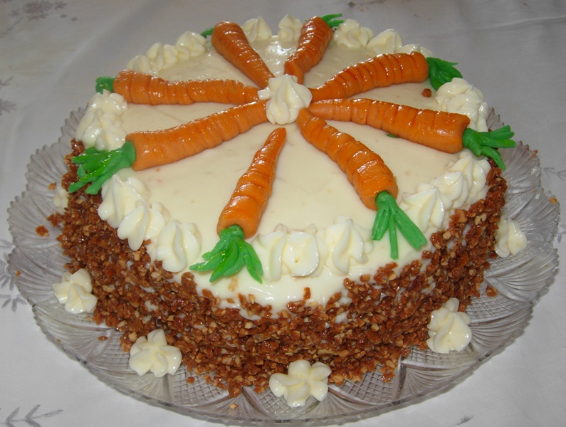 My first original carrot cake