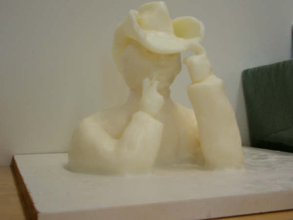 sculpture I carved for my year 2 cook apprentice course