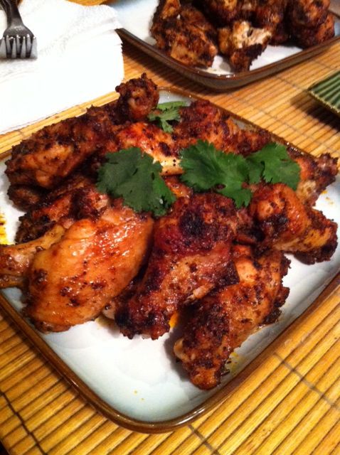 Spicy Grilled Chicken Wings!