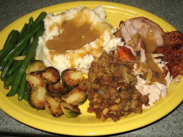 Thanksgiving dinner 2010