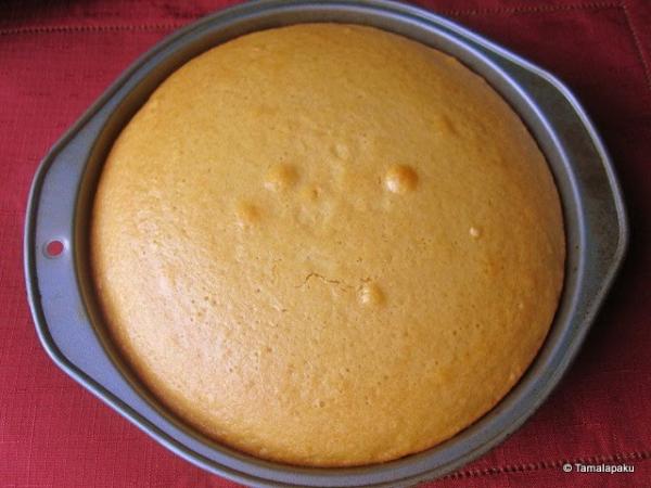 Tonni's Tasteful sponge cake! Before the icing goes on top. Simple, easy and delicious.