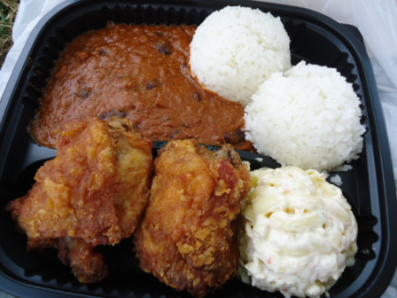 Zippy's Restaurant in Hawaii, we must have Fried Chicken, Chili, Mac Salad and Rice plate lunch