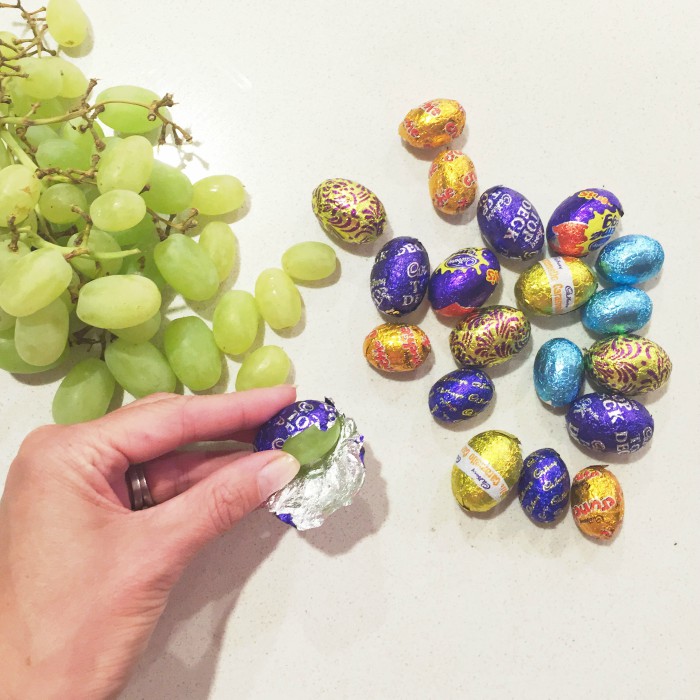grapes-in-easter-egg-wrappers.jpg