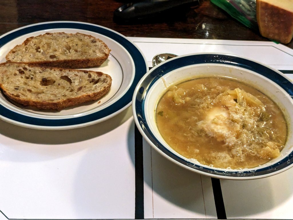Carabaccia - Tuscan onion soup with whole grain toast.jpg