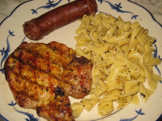 pork chop, noodles, sausage.jpg