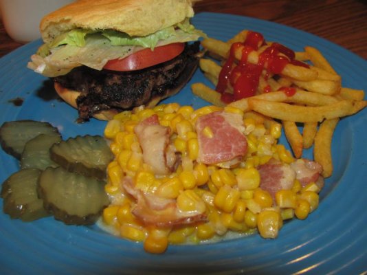 Hamburger, Fried Corn.jpg