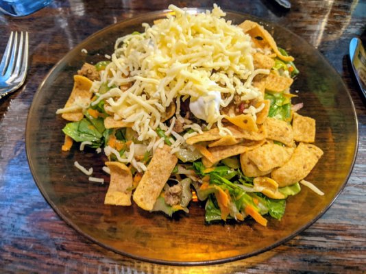 Frito taco salad, Stirling's plate.jpg