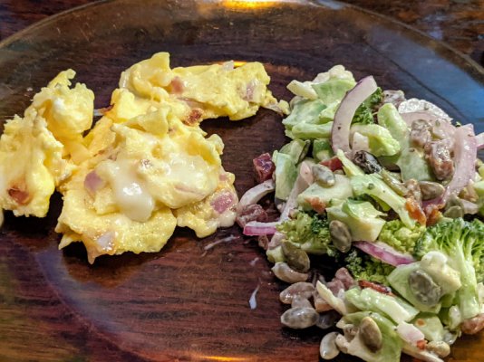 Omelette and broccoli salad.jpg