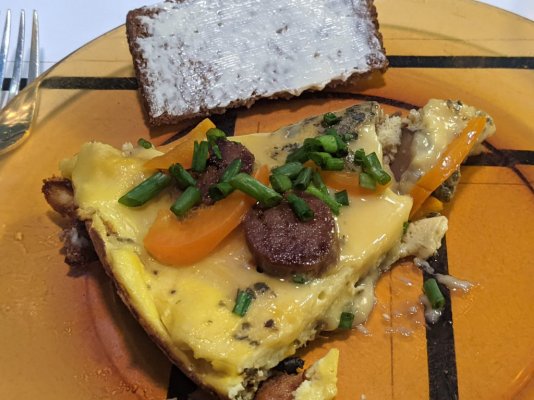 Æggekage - Danish Frittata and Rugbrød with Butter.jpg