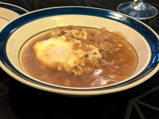 Carabaccia - Tuscan Onion Soup with an Egg Poached in the Soup.jpg