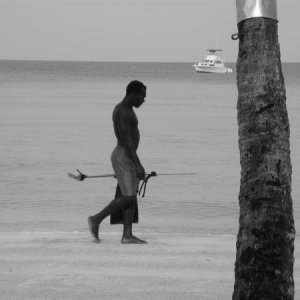 Spear Fishermen - Negril Jamaica