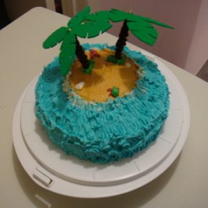 My little private island... made for a coworker's birthday