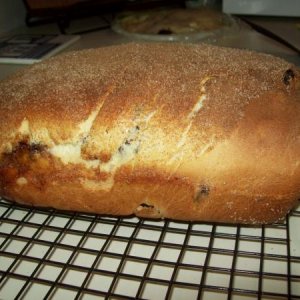 Homemade Cinnamon Raisin Bread