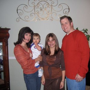 My son Jace, my daughter Avalon and my husband Jody and me - michelemarie