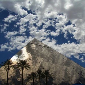 Well, it may not be my actual home, but Las Vegas is my home-away-from-home, for sure! I took this last week from my pool cabana at the Luxor. What a 