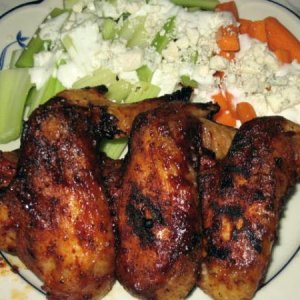 Grilled Whole Wings