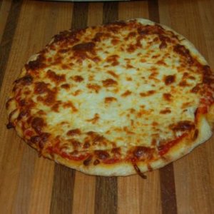 Pepperoni, onion and extra cheese.