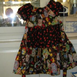 dress i made for lilly