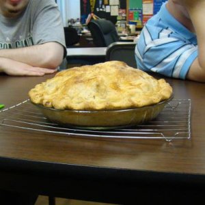 10/24/12    
Apple pie made from scratch - pie crust to filling.