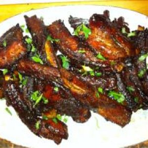Cheezy's Chinese ribs.