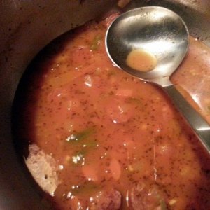 2014-03-04 Soup with Italian sausage