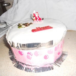 Christmas Cake made for my friends